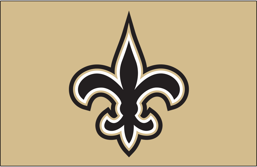 New Orleans Saints 2017-Pres Primary Dark Logo iron on transfers for clothing